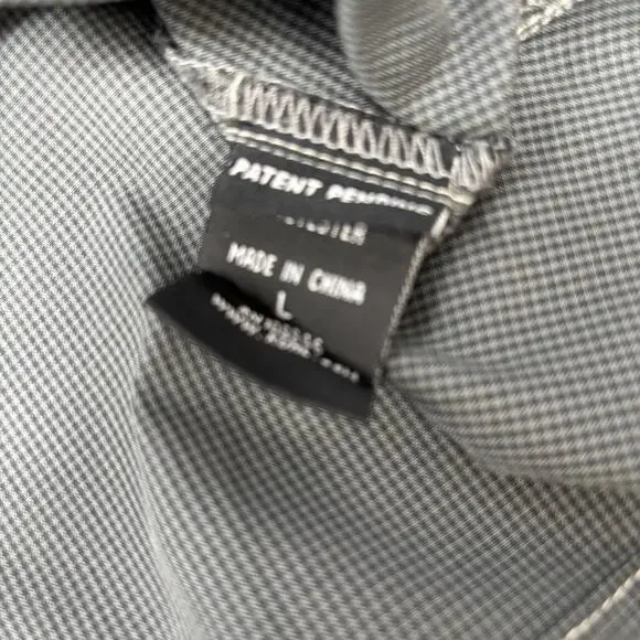 Kuhl Mens Large Gray Check Long Sleeve Button Up Shirt - Picture 3 of 5